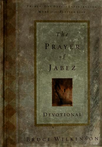 Cover of The Prayer of Jabez: Devotional