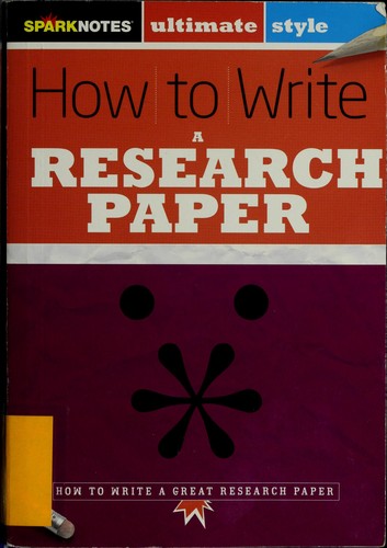 Cover of How to Write a Research Paper