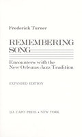 Cover of Remembering Song