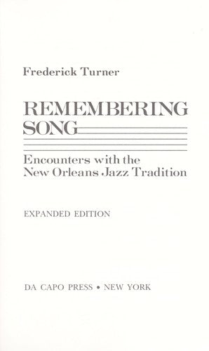 Cover of Remembering Song