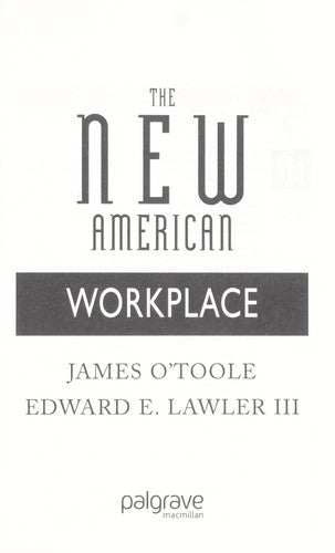 Cover of The New American Workplace