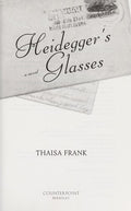 Cover of Heidegger's Glasses: A Novel