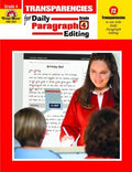Cover of Daily Paragraph Editing Transparencies, Grade 4