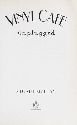 Cover of The Vinyl Cafe Unplugged