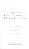 Cover of Tales from the San Francisco 49ers Sideline