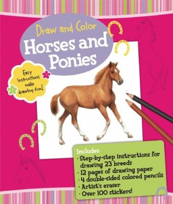 Cover of Horses and Ponies (Draw and Color)