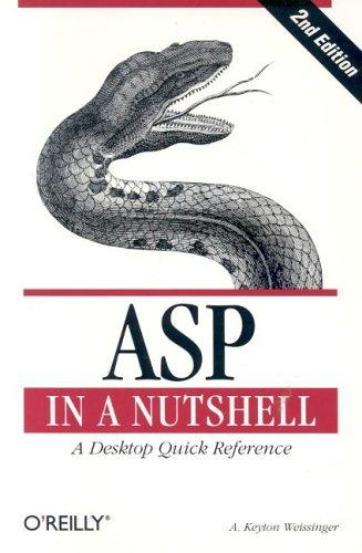 Cover of ASP in a Nutshell: A Desktop Quick Reference (In a Nutshell (O'Reilly))