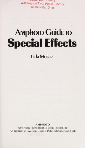 Cover of Amphoto Guide to Special Effects