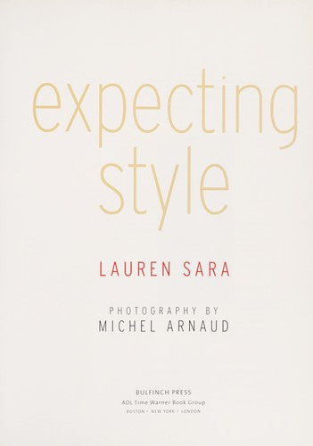 Cover of Expecting Style