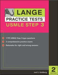Cover of Lange Practice Tests for the USMLE Step 3 (LANGE Reviews USMLE)
