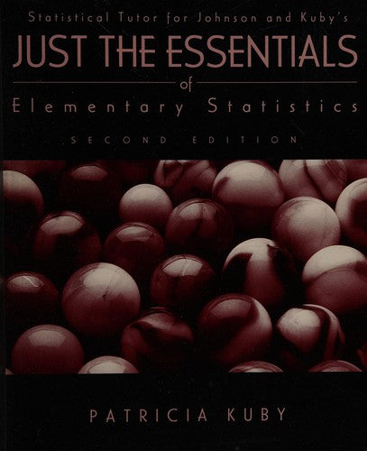 Cover of Statistical Tutor for Johnson and Kuby's "Just the Essentials"