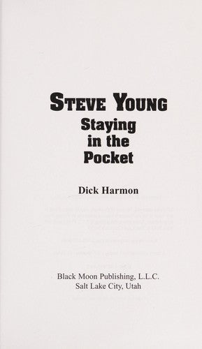 Cover of Steve Young, Staying In The Pocket
