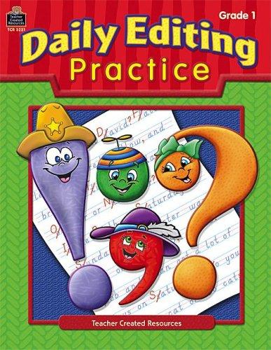 Cover of Daily Editing Practice, Grade 1: Grade 1