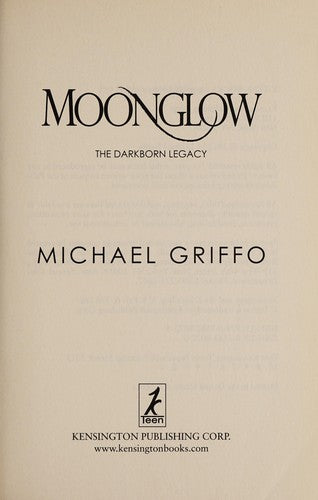 Cover of Moonglow (The Darkborn Legacy)