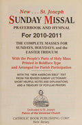 Cover of St. Joseph Sunday Missal and Hymnal for 2011