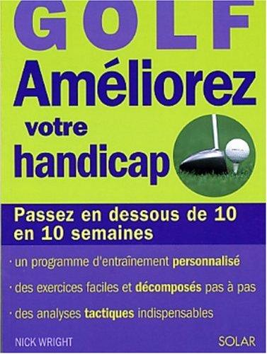 Cover of Golf améliorez votre handicap