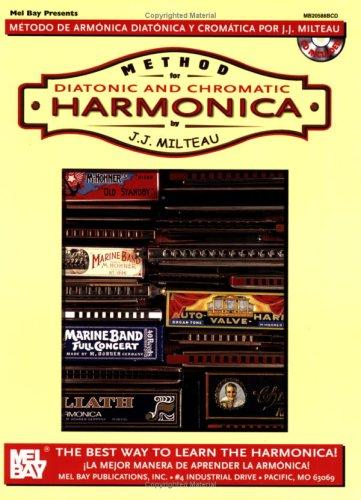 Cover of Method for Diatonic and Chromatic Harmonica (English and Spanish Edition)
