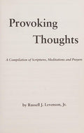 Cover of Provoking Thoughts (A Compilation of scriptures, meditations and prayers)