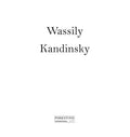 Cover of Wassily Kandisky