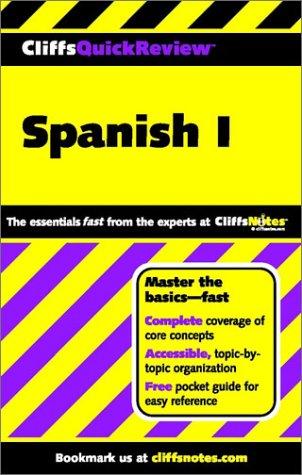 Cover of Cliffsquickreview Spanish I (Cliffs Quick Review) (English and Spanish Edition)