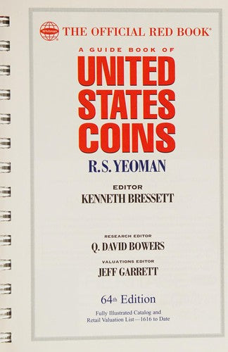 Cover of A Guide Book of United States Coins 2011: The Official Red Book (Guide Book of United States Coins (Hardcover Hidden Wiro))