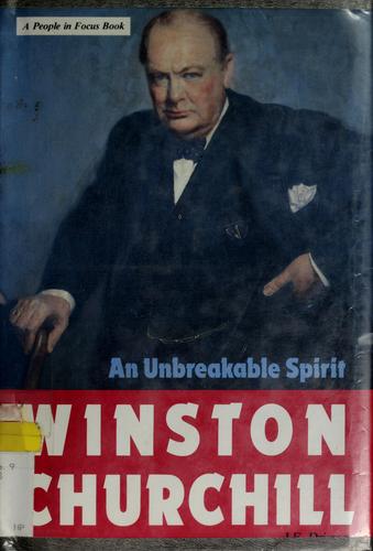 Cover of Winston Churchill: An Unbreakable Spirit (People in Focus)