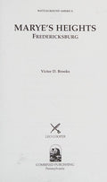 Cover of Marye's Heights: Fredericksburg (Battleground America)