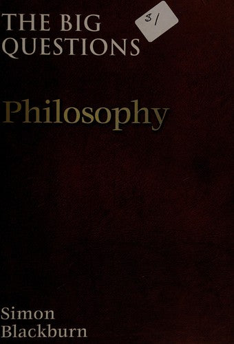 Cover of Philosophy (Big Questions Series)