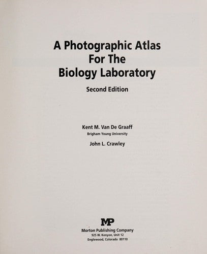 Cover of A Photographic Atlas for the Microbiology Laboratory