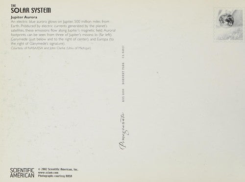 Cover of The Solar System: A Book of Postcards