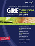 Cover of Kaplan GRE Exam 2008 Comprehensive Program