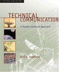 Cover of Technical Communication: A Reader-Centered Approach