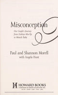 Cover of Misconception: One Couple's Journey from Embryo Mix-Up to Miracle Baby