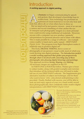 Cover of Digital Visions: The Official Deep Paint Digital Artist Guide