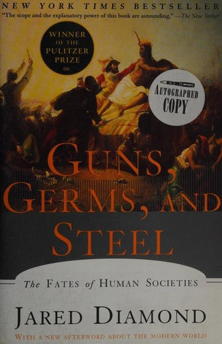 Cover of Guns, Germs, and Steel: The Fates of Human Societies