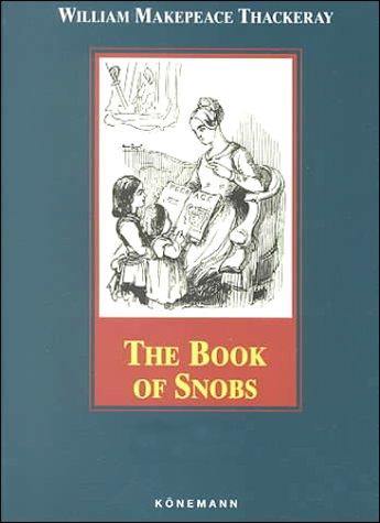 Cover of The Book of Snobs (Konemann Classics)