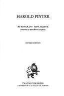 Cover of Harold Pinter (Twayne's English Authors Series)