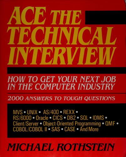 Cover of Ace the Technical Interview