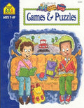 Cover of School Zone Codes & Puzzles Workbook: 64 Pages, 2nd Grade, 3rd Grade, Crossword Puzzles, Word Searches, Games, Riddles, Problem-Solving, Ages 7+ (Activity Zone Book Series)