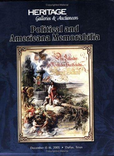 Cover of Political and Americana Memorabilia Auction