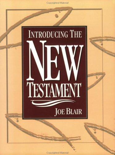 Cover of Introducing the New Testament