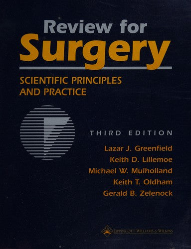 Cover of Review for Surgery: Scientific Principles and Practice