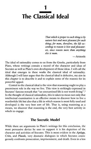 Cover of Ideal of Rationality: A Defense, Within Reason