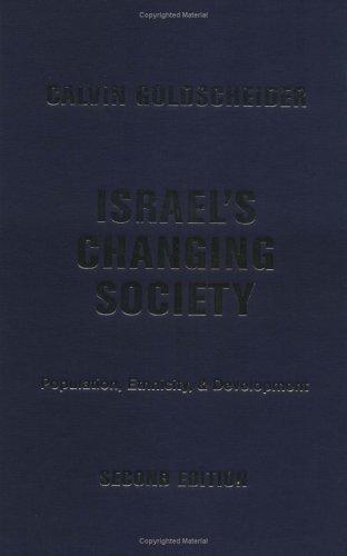Cover of Israel's Changing Society: Population, Ethnicity, And Development