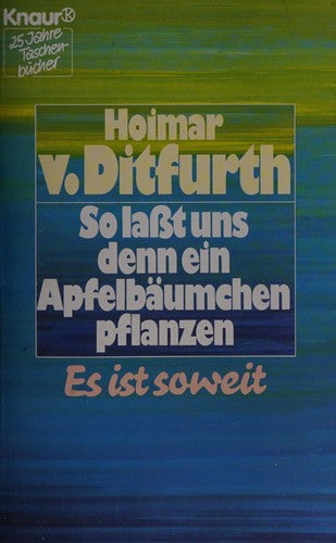 Cover of So lasst uns denn ein Apfelbaeumchen pflanzen