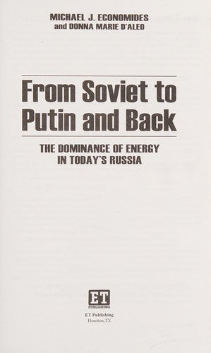 Cover of From Soviet to Putin and Back