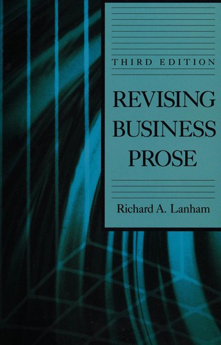 Cover of Revising Business Prose