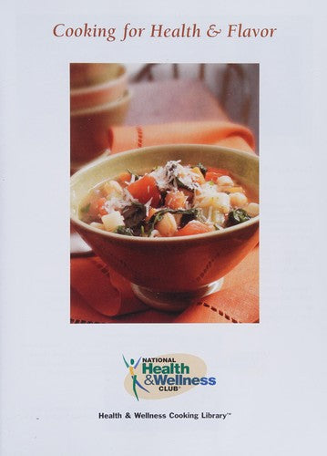 Cover of Cooking for Health &Flavor (National Health & Wellness Club Health & Wellness Cooking Library)