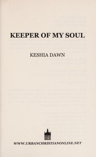 Cover of Keeper of My Soul