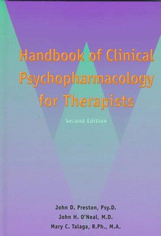 Cover of Handbook of Clinical Psychopharmacology for Therapists